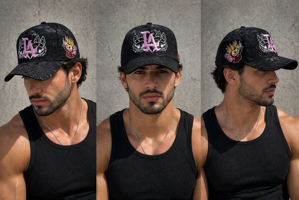 GORRA (LA) BLACK (HIDDEN STUDIO)