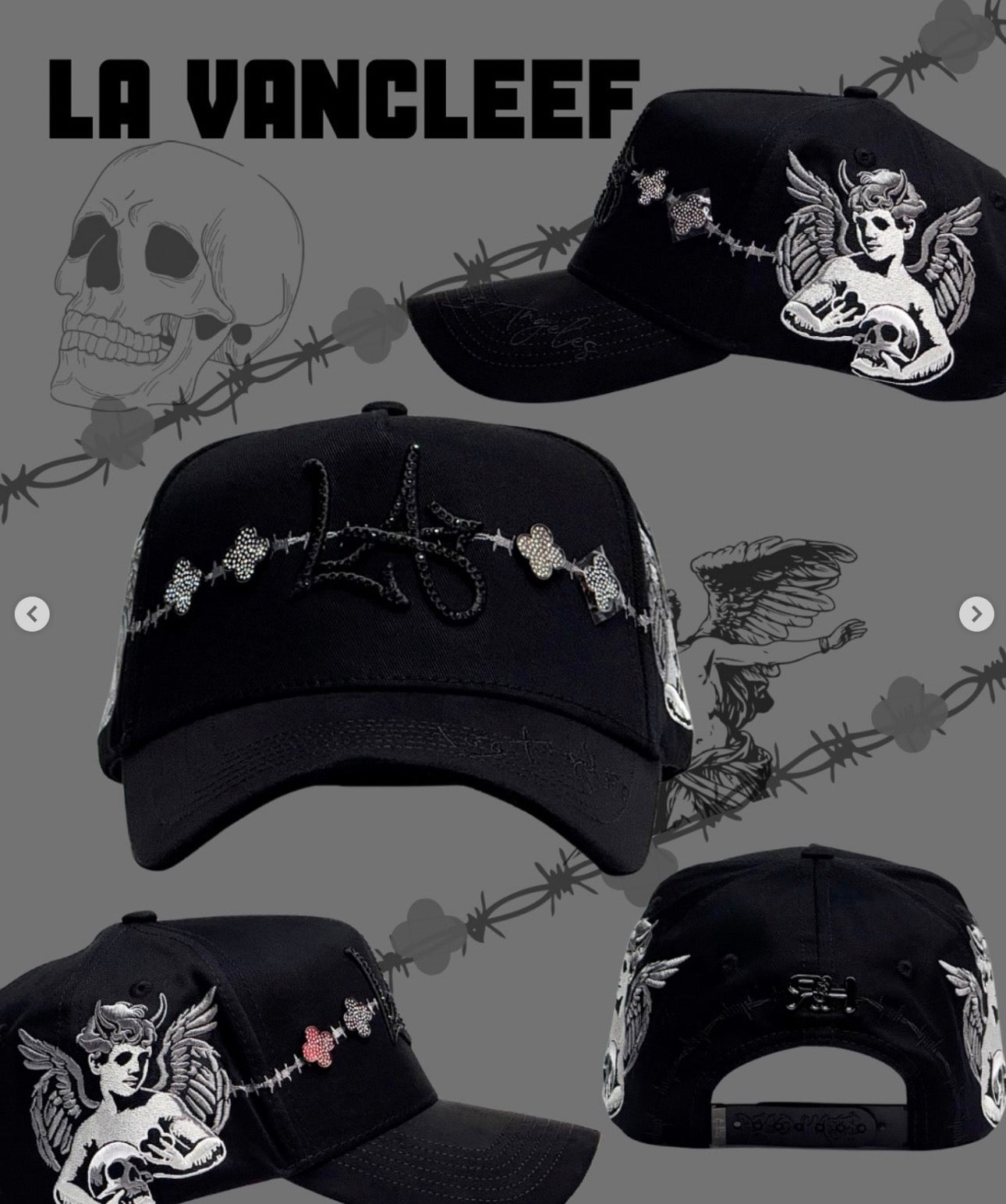 GORRA BELICA, (LA) Angel con Cuerno (RICO HATS)