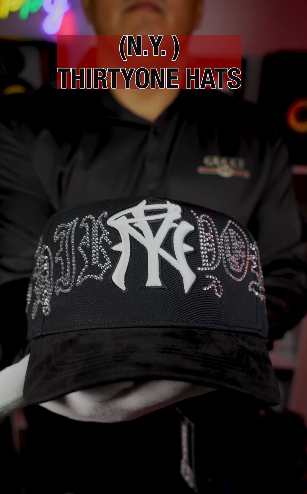 Gorra Belica. (NY) BLACK .(THIRTYONE HATS)