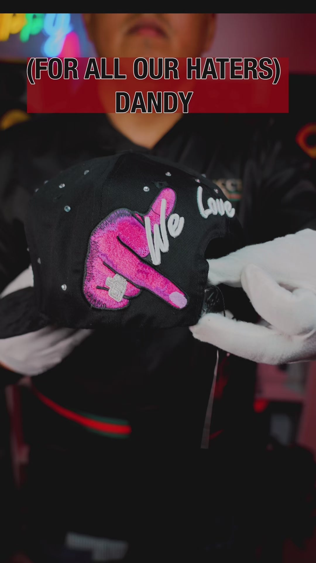 GORRA bélica, for all our haters (DANDY)